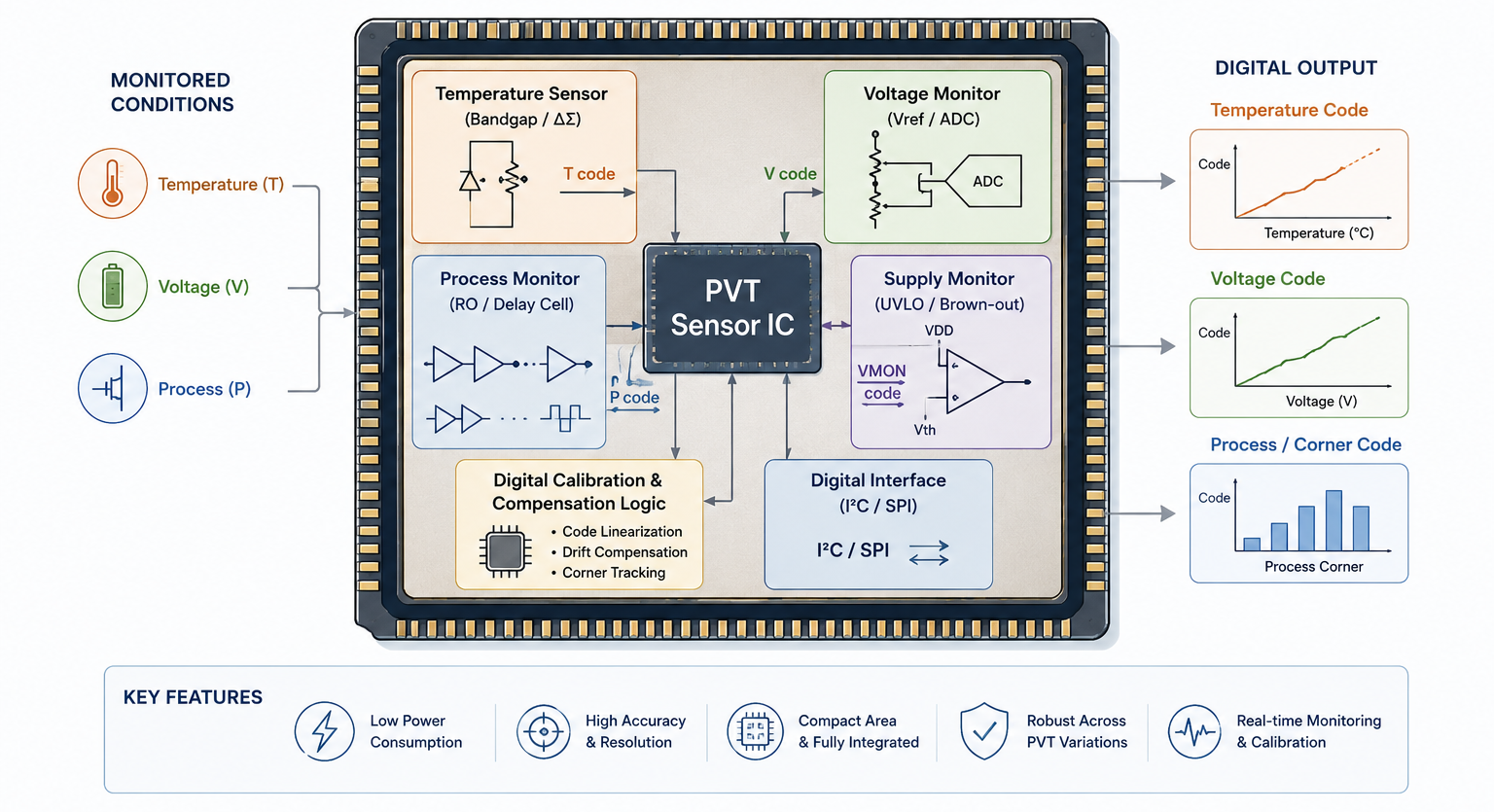 PVT Sensor ICs