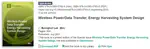 Book Published in Electronics on Wireless Power/Data Transfer and Energy Harvesting System Design