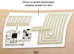 Strain-Invariant Stretchable Radio-Frequency Electronics